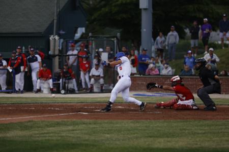 A’s comeback falls short, loses home opener to Yarmouth-Dennis 2-1